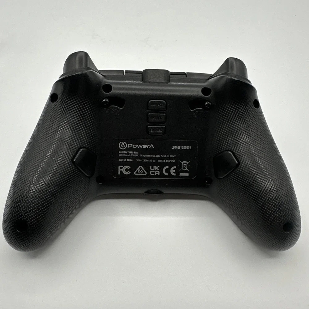 PowerA Xbox Wired Controller Black XBGPOPWI New Box Damage